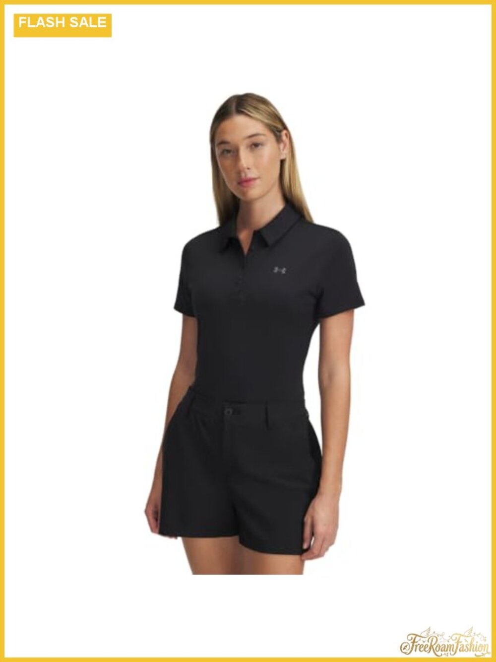 Under Armour Short Sleeve Golf Polo Fitted Lightweight Breathable Activewear